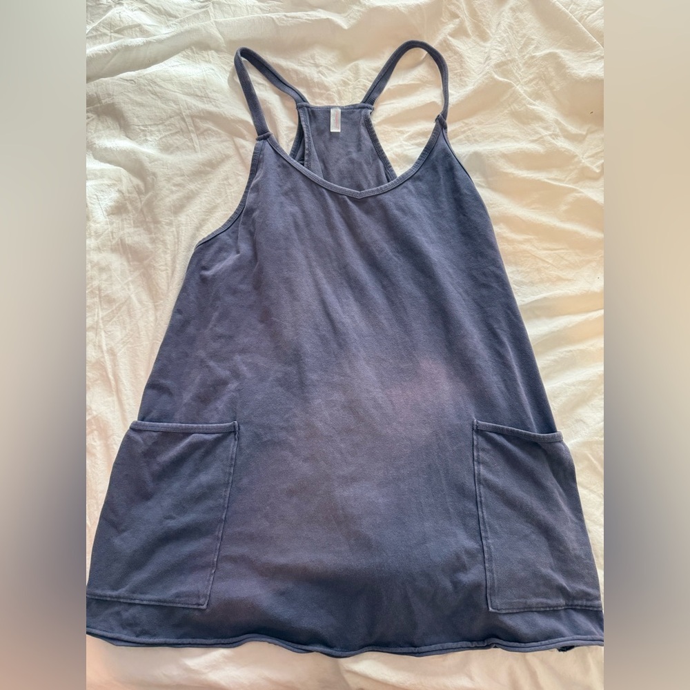 Free People Navy Mini Dress